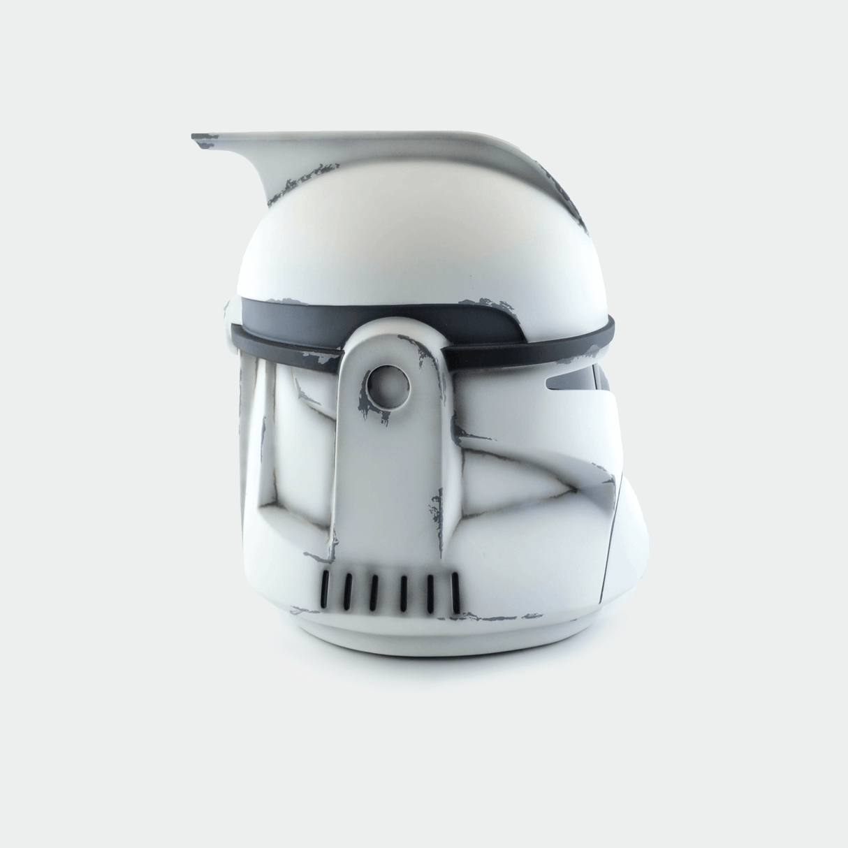 Clone Trooper Phase 1 Shiny and Weathered Helmets from Star Wars / Cosplay Helmet / Clone Wars Phase 1 Helmet / Star Wars Helmet Cyber Craft