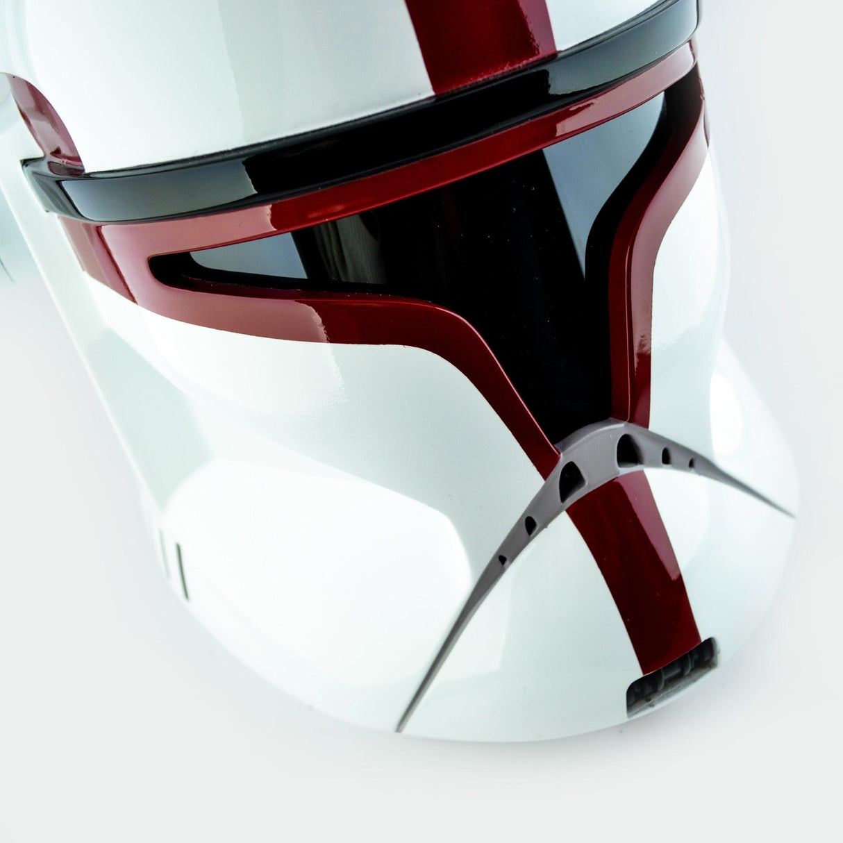 Clone Trooper Phase 1 Captain Helmet from Star Wars / Cosplay Helmet / Clone Wars Phase 1 Helmet / Star Wars Helmet Cyber Craft
