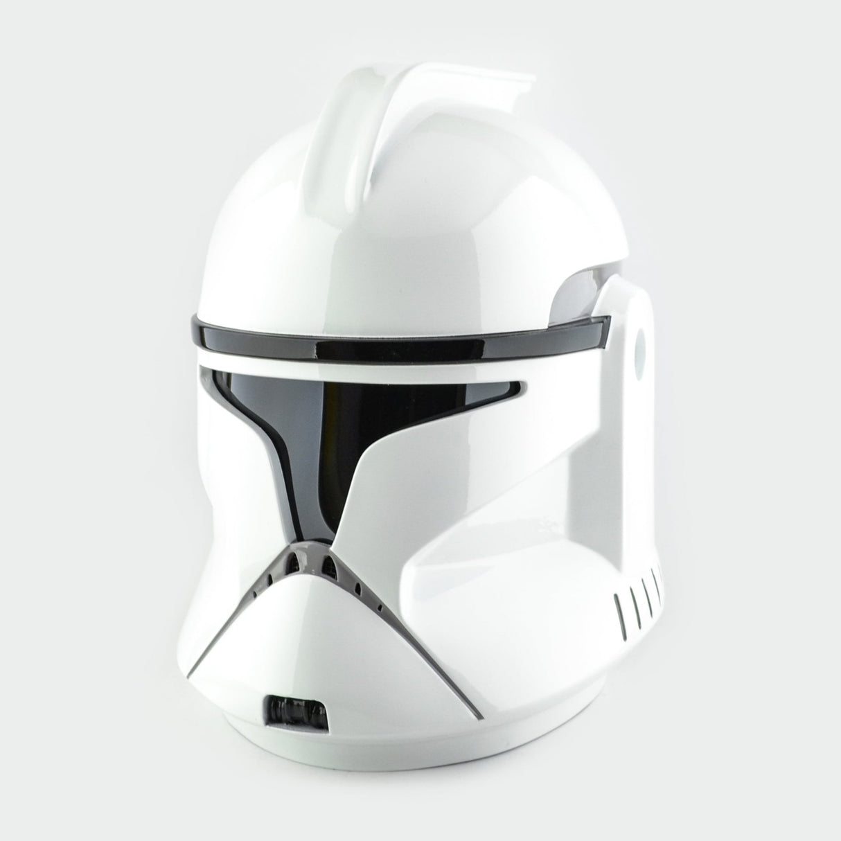 Clone Trooper Phase 1 Shiny and Weathered Helmets from Star Wars / Cosplay Helmet / Clone Wars Phase 1 Helmet / Star Wars Helmet Cyber Craft