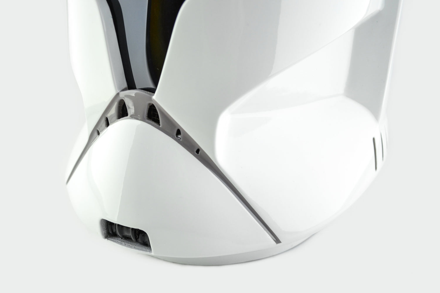 Clone Trooper Phase 1 Shiny and Weathered Helmets from Star Wars / Cosplay Helmet / Clone Wars Phase 1 Helmet / Star Wars Helmet Cyber Craft