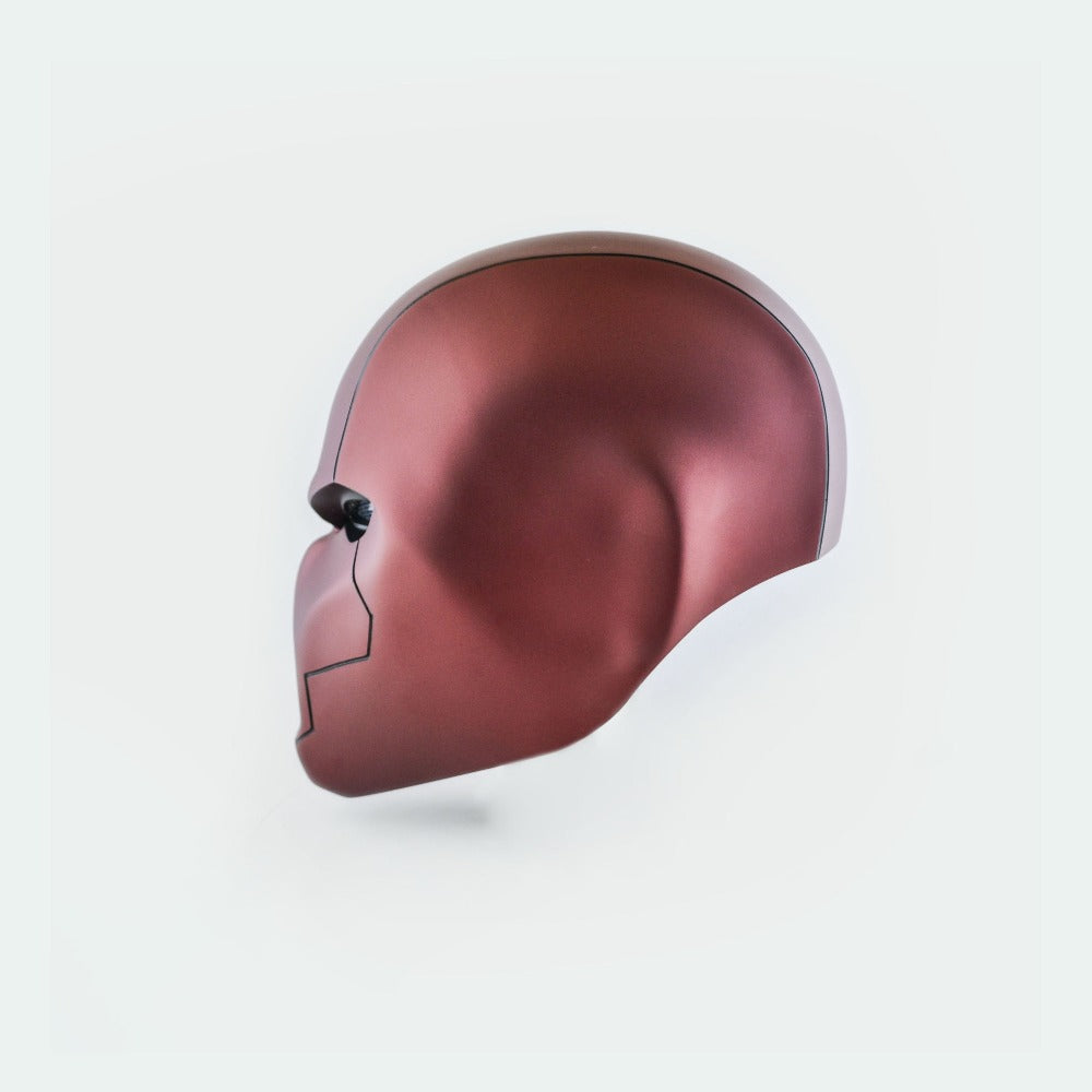 Red Hood Matt Helmet from DC Comics / DC Universe / Cosplay Helmet / Jason Todd Helmet / DC Comics Helmet Cyber Craft