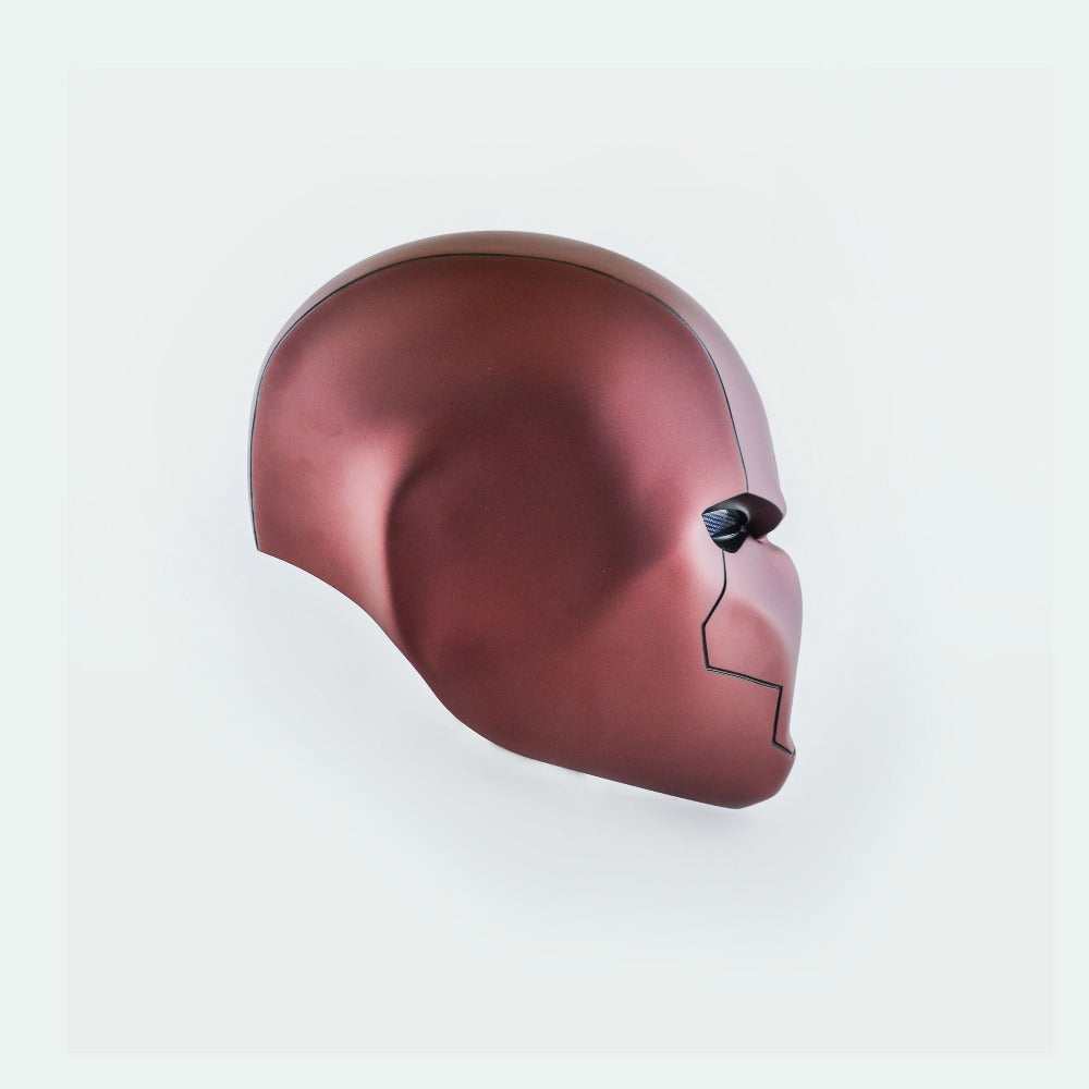 Red Hood Matt Helmet from DC Comics / DC Universe / Cosplay Helmet / Jason Todd Helmet / DC Comics Helmet Cyber Craft