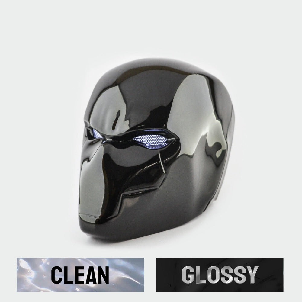 Black Red Hood Helmet from DC Comics / DC Universe / Cosplay Helmet / Jason Todd Helmet / DC Comics Helmet Cyber Craft