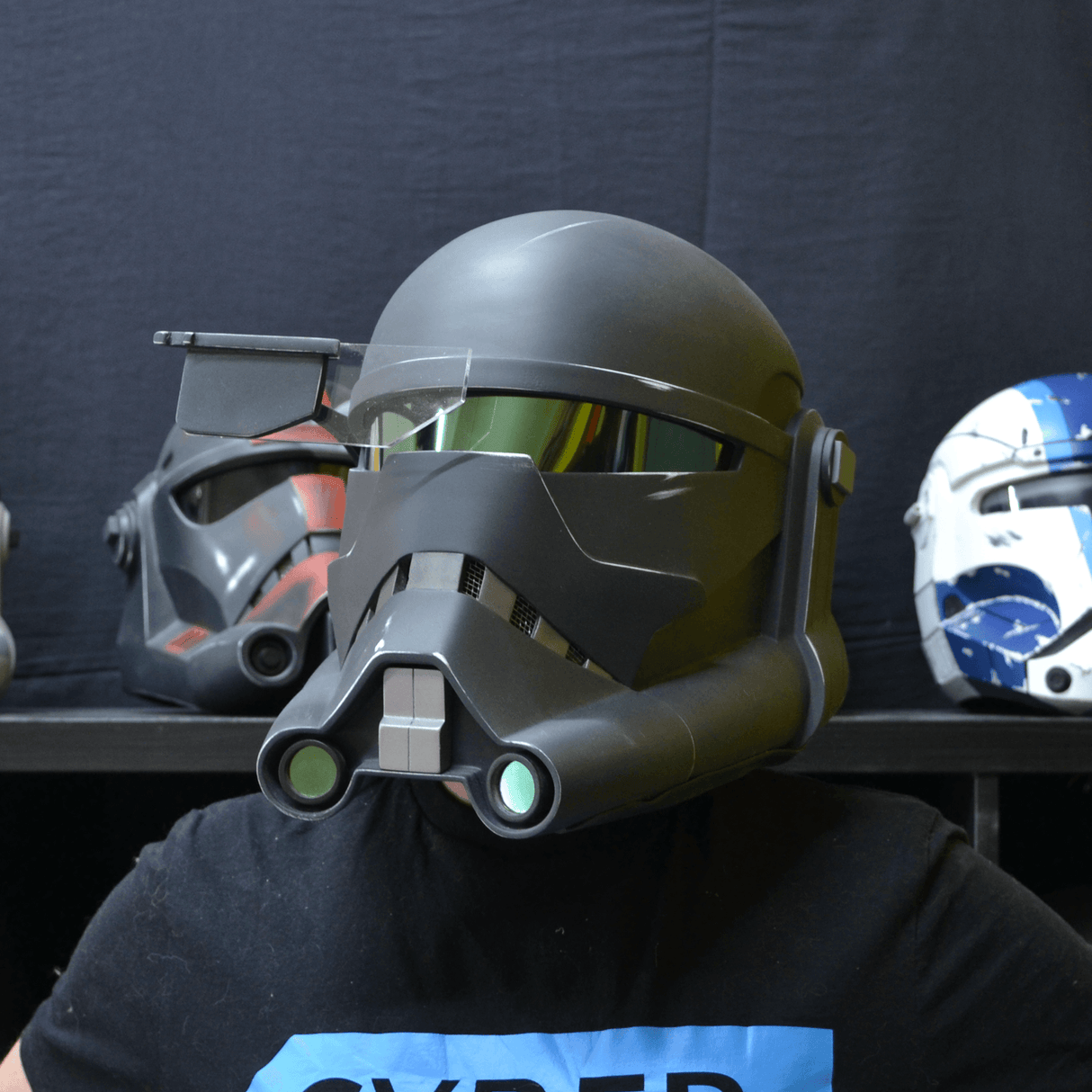 Imperial Crosshair Helmet from Star Wars / Cosplay Helmet / The Bad Batch / Star Wars Helmet Cyber Craft