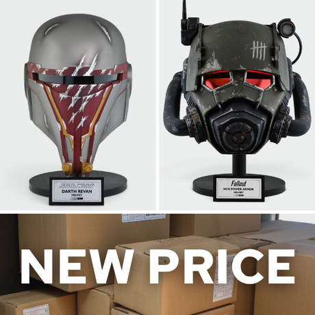 Lower Shipping Costs and Updated Helmet Prices