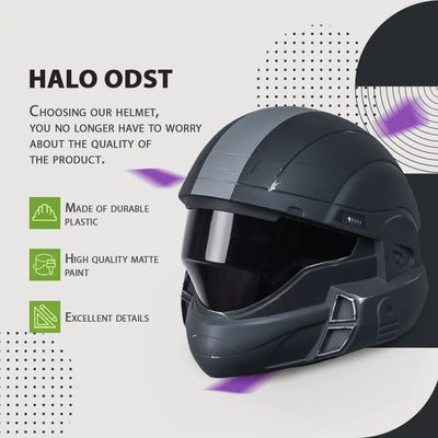 Gear Up for Battle with Cyber Craft: Splendor and Technology in the Halo ODST - Rookie Helmet