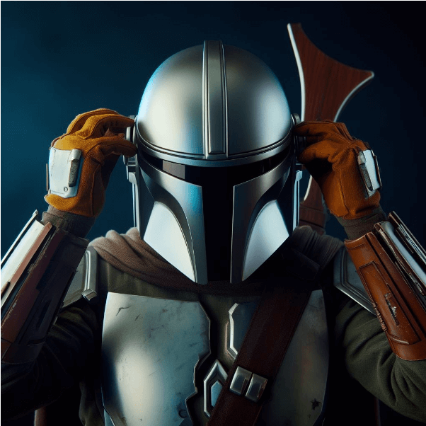 Mandalorian Helmet by Cyber Craft