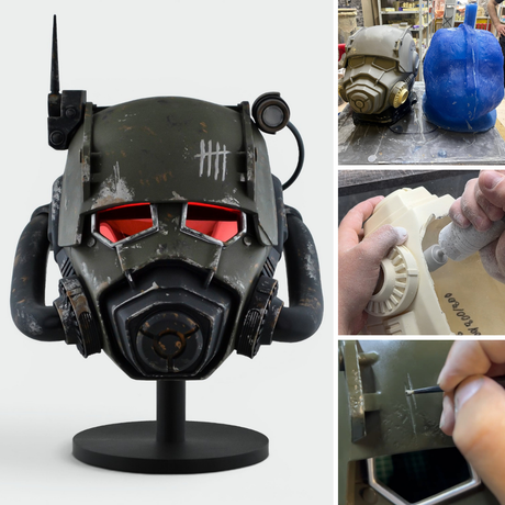 Inside the Making of the Fallout NCR Power Armor Helmet