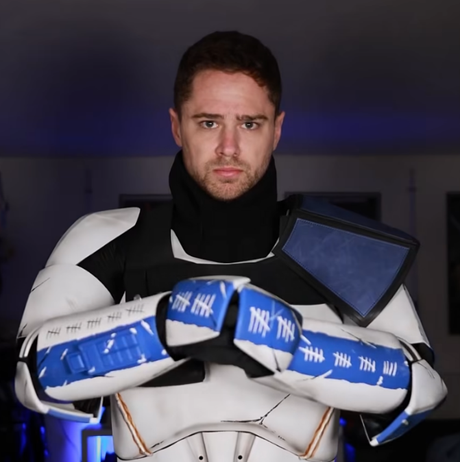 Full Clone Armor in 4 Weeks: Captain Rex Costume for Polskihussar