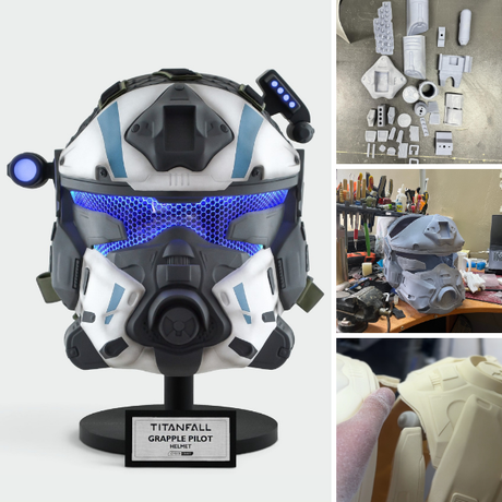 Developing the Grapple Pilot Helmet from Titanfall 2