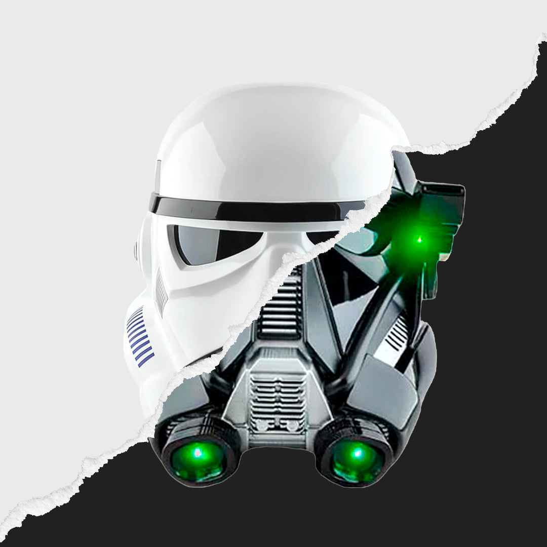 Arc Trooper USA Flag Helmet - Damage