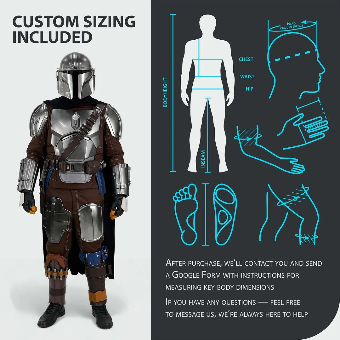 Mandalorian Cosplay Armor Costume