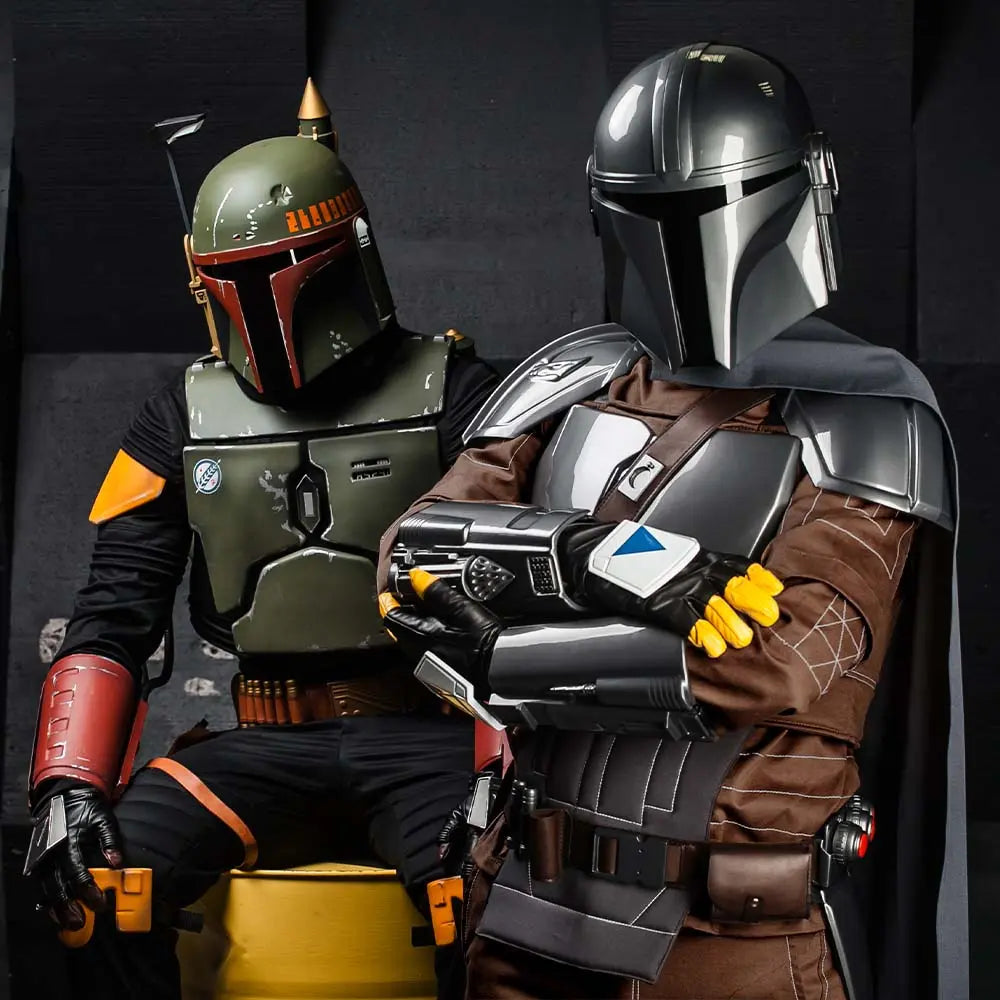 Cybercraft Star Wars Mandalorian Cosplay FULL Armor with Jetpack & Helmet – Cyber ...