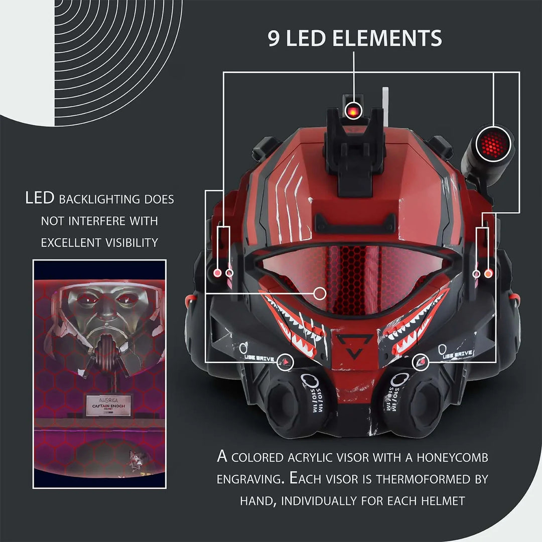 Titanfall 2 Pulse Blade Pilot Helmet - Shark Red Edition | Limited Edition for Gamers and Collectors