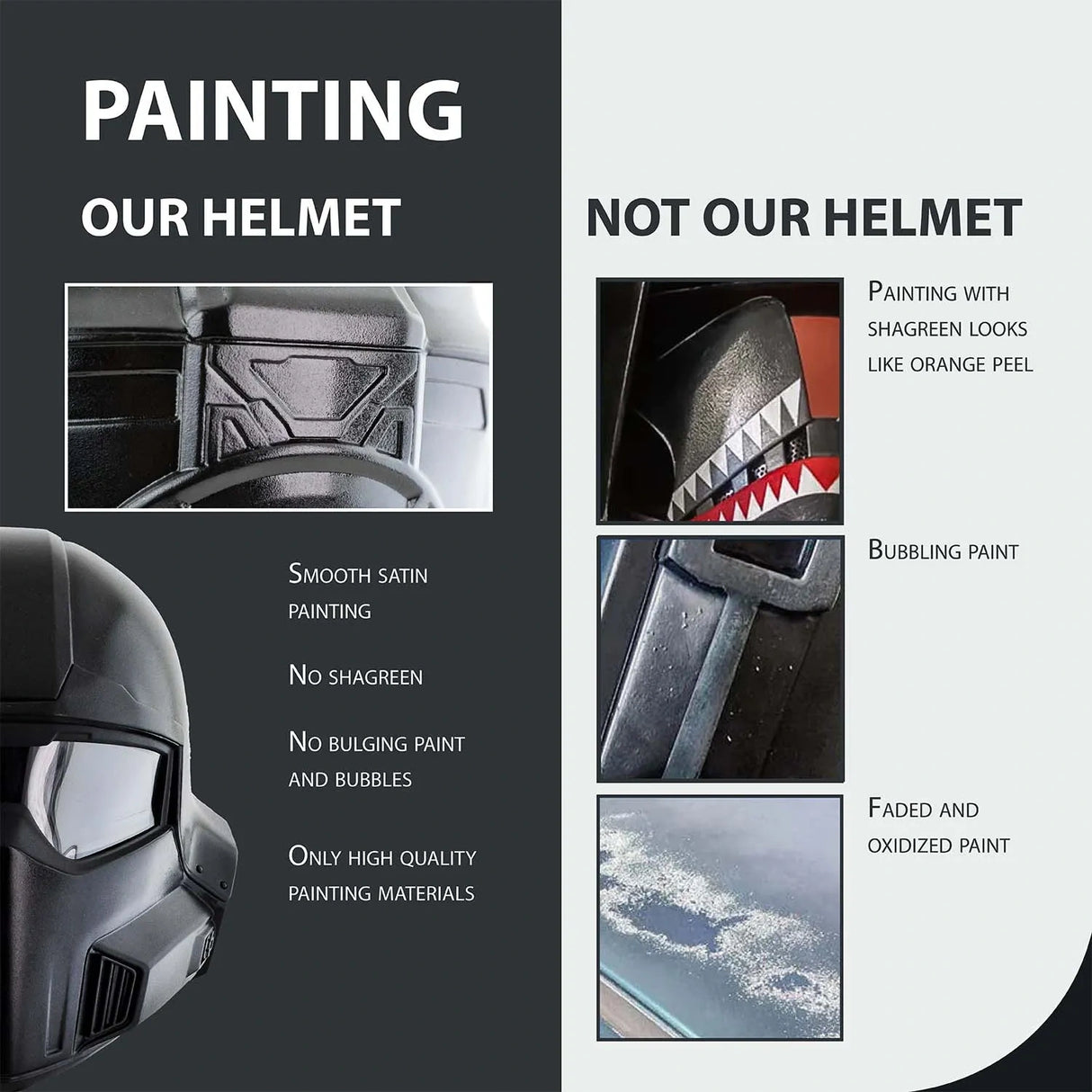 Helldivers 2 B-22 Helmet - Black