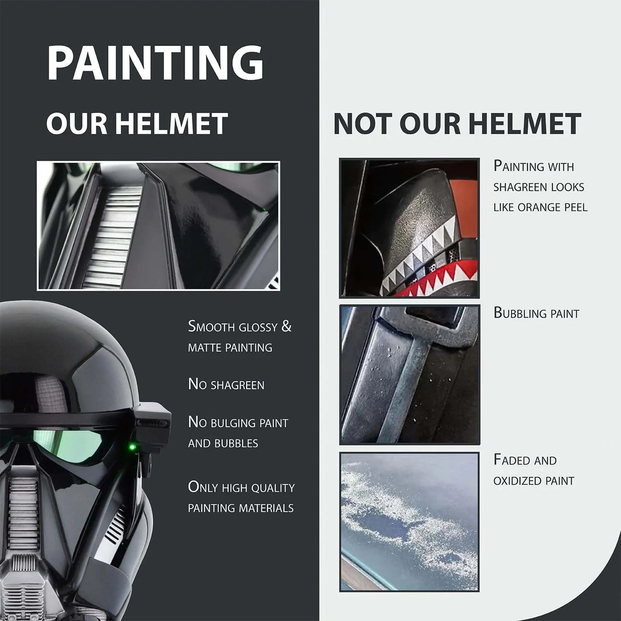 Death Trooper Helmet with LED