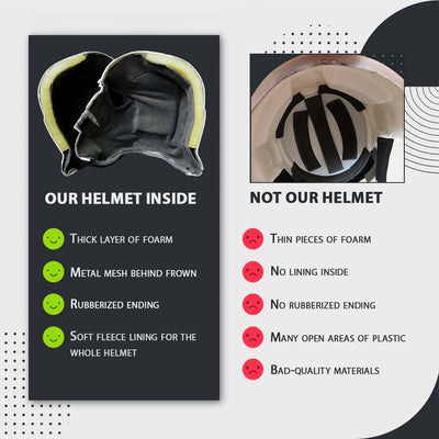 Cyber Craft | Comparsion helmets
