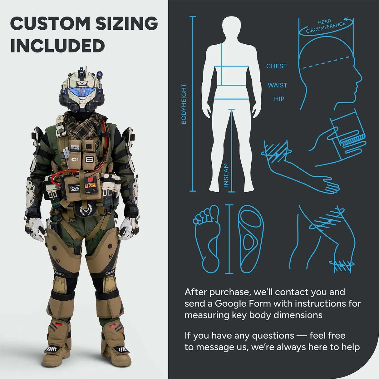 Titanfall 2 Pulse Blade Pilot Costume