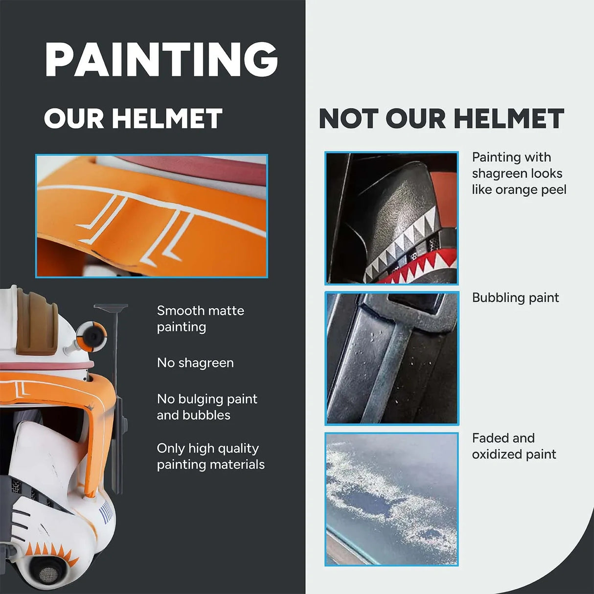 Commander Cody - Weathered Helmet