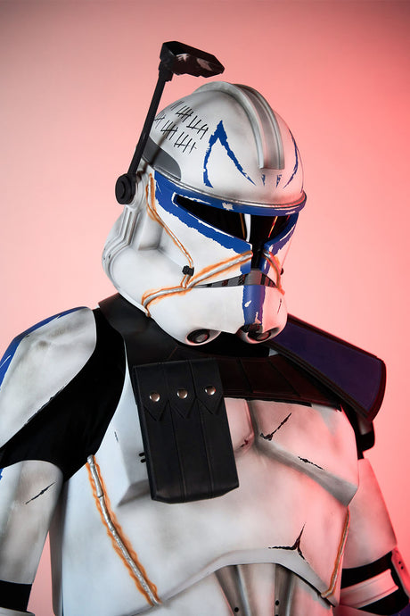 Captain Rex Realistic Clone Trooper Cosplay Armor Costume