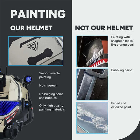 Titanfall 2 Pulse Blade Pilot Helmet - Shark White