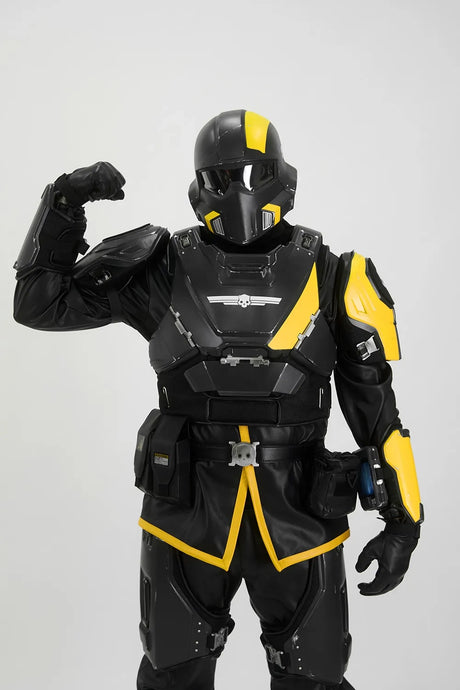 Helldivers B-01 Cosplay Costume - Left Line