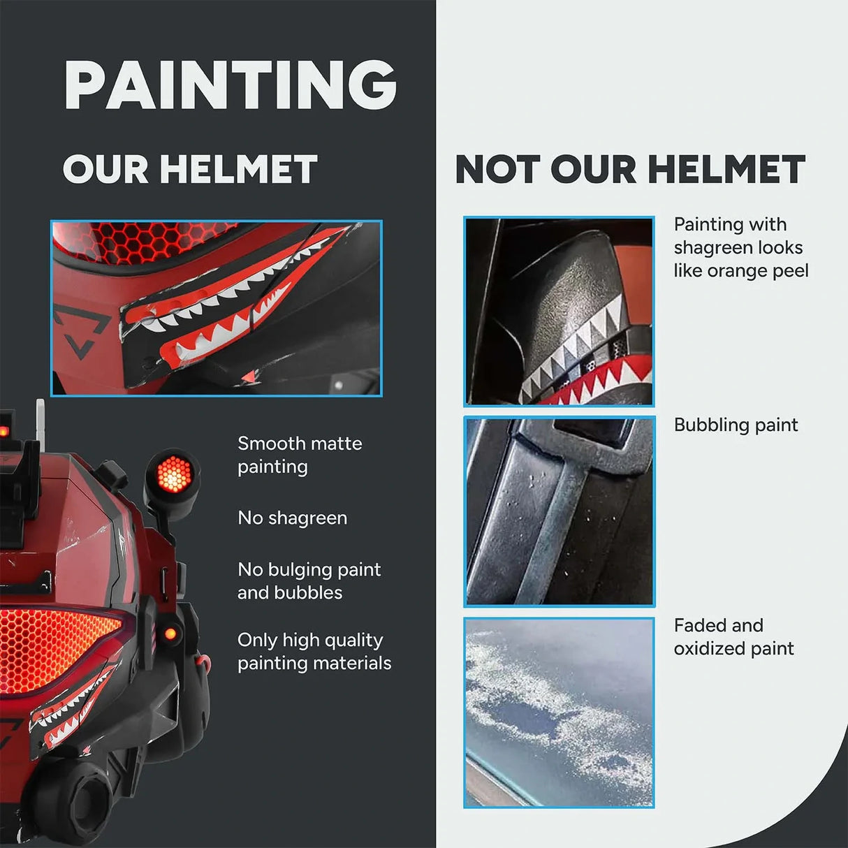 Titanfall 2 Pulse Blade Pilot Helmet - Shark Red