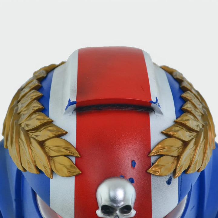 Space Marine Mk X Tactical Helmet with Laurels of Victory