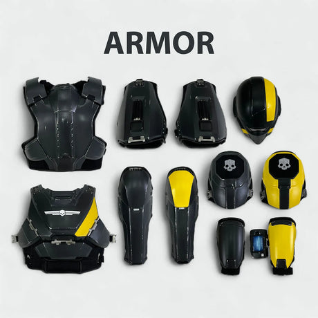 Helldivers B-01 Cosplay Costume - Left Line