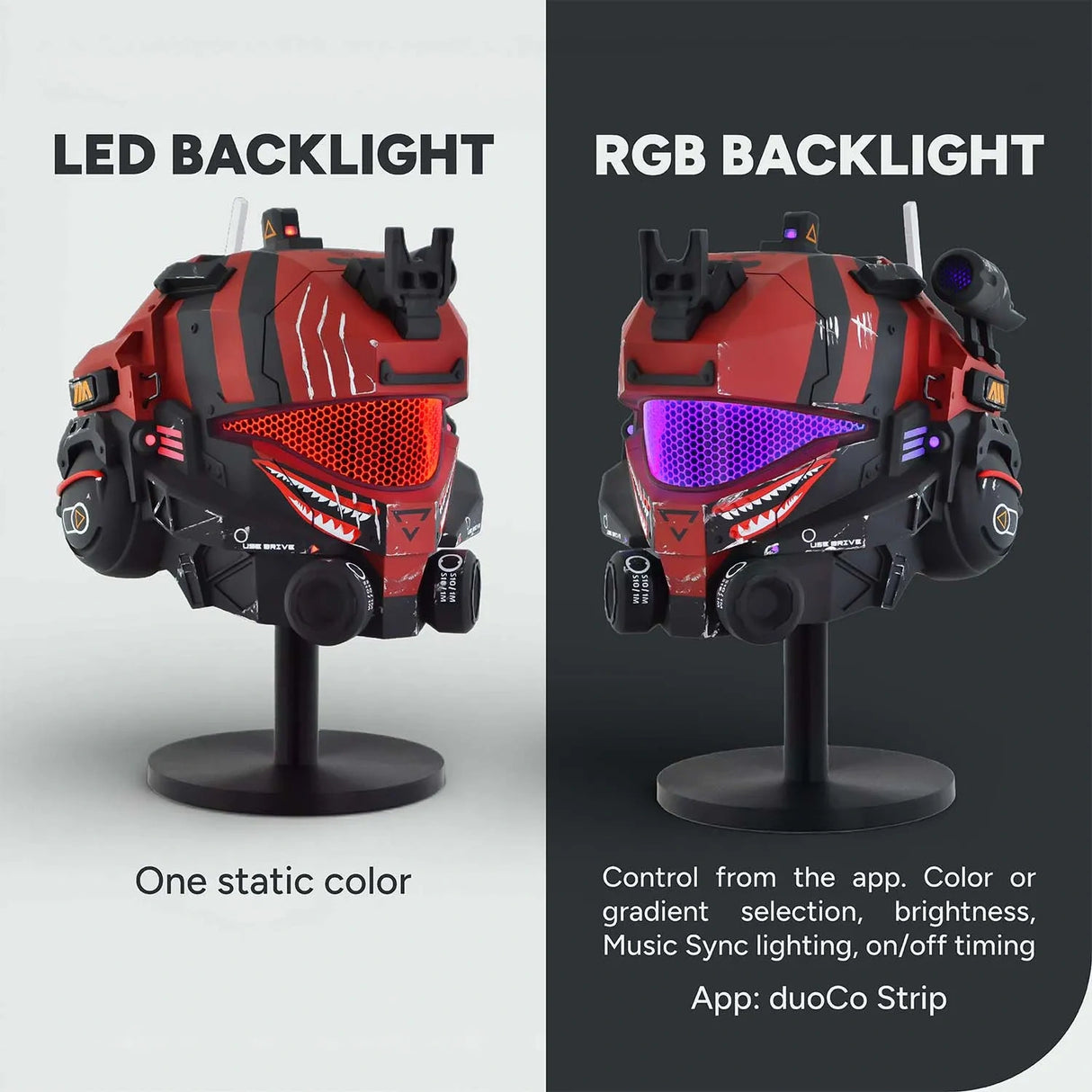 Titanfall 2 Pulse Blade Pilot Helmet - Shark Red