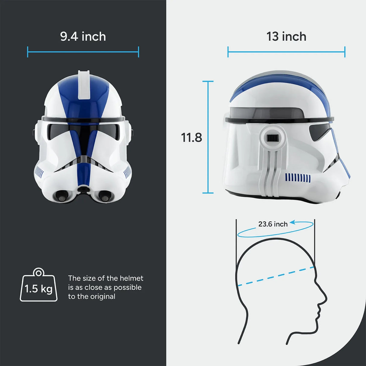 Clone 2 - 501 Legion Clean Helmet