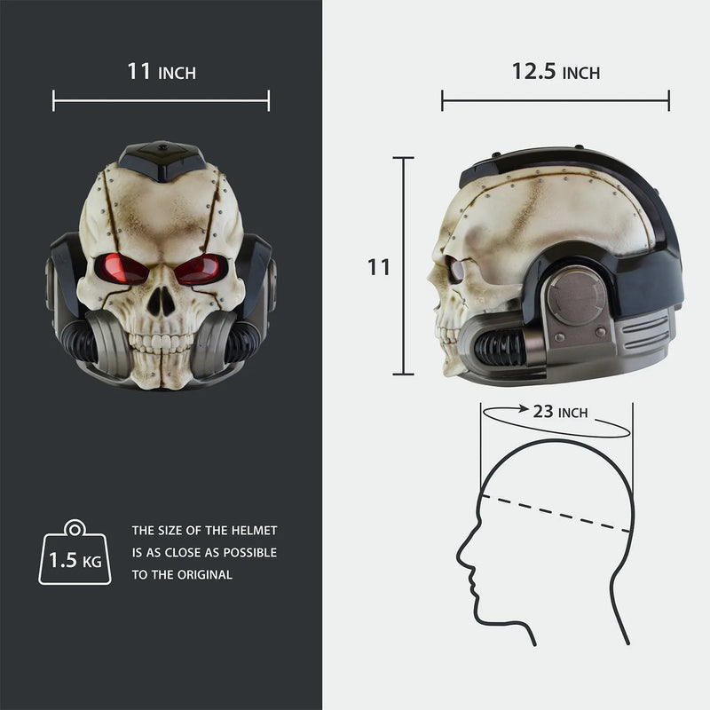 Warhammer Chaplain Helmet From Space Marine 2