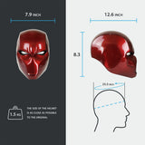 Red Hood Helmet with LED lights