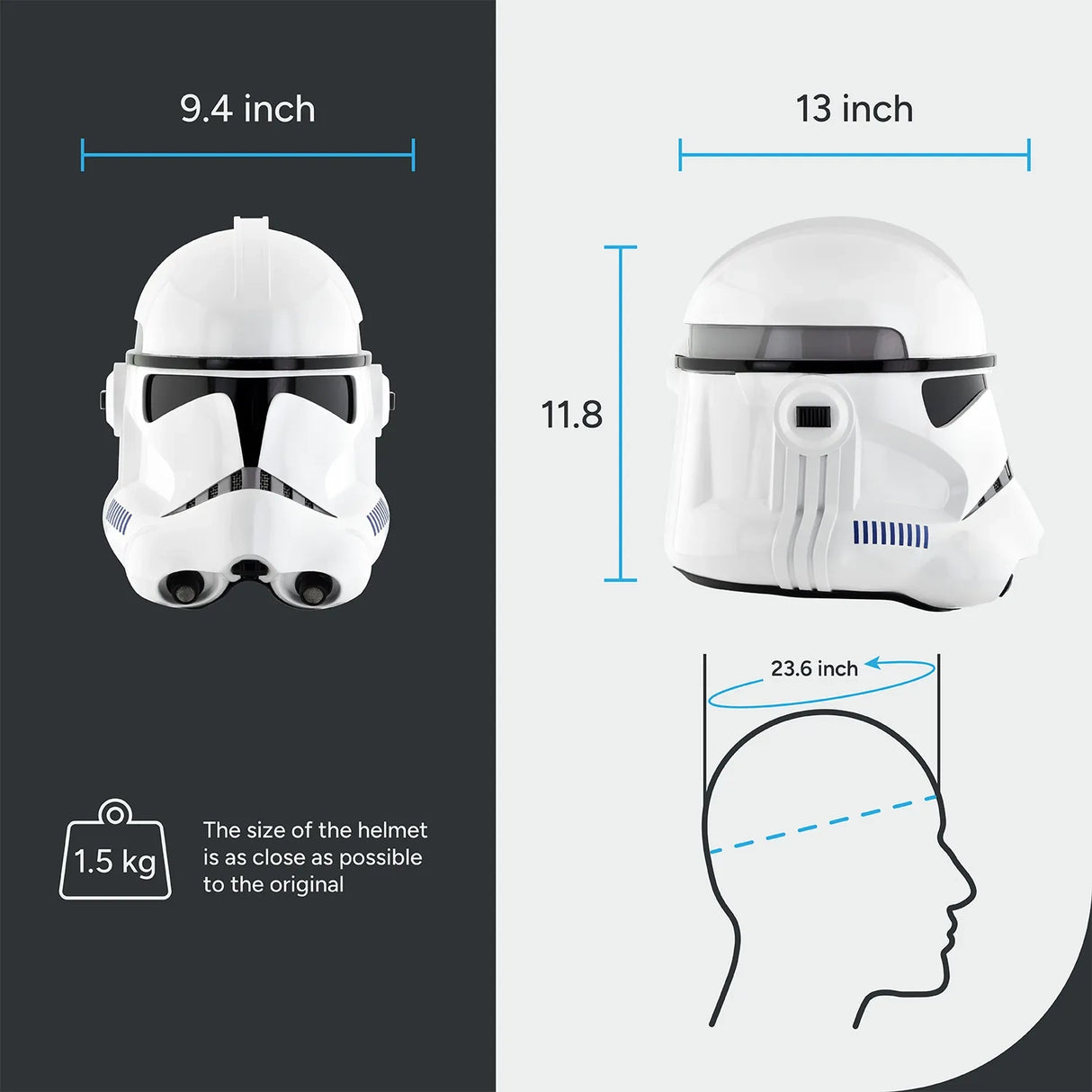 Clone 2 - Classic Clean Helmet
