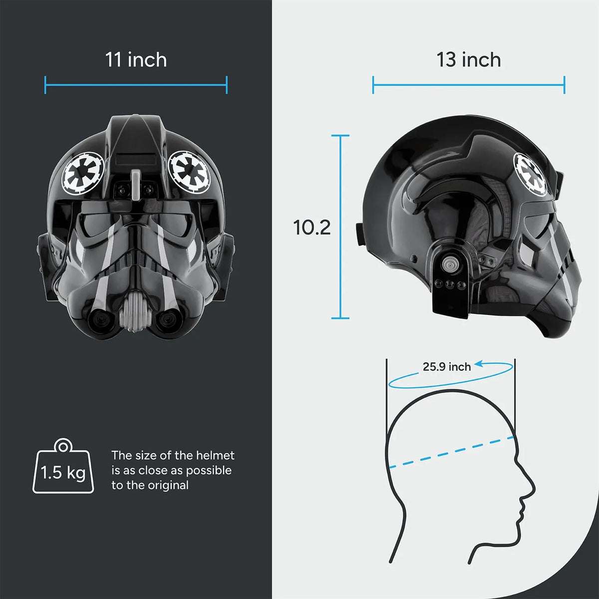Tie Fighter Pilot - Classic Helmet