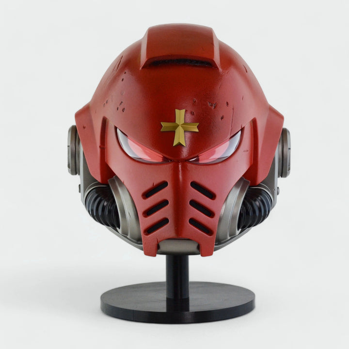 Space Marine Blood Angels Mk X Tactical Helmet