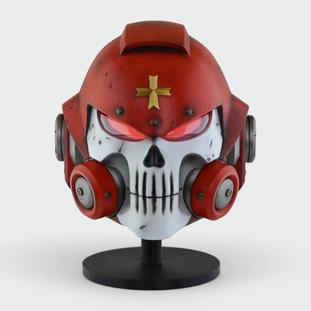 Space Marine Blood Angel Mk X Vanguard Helmet