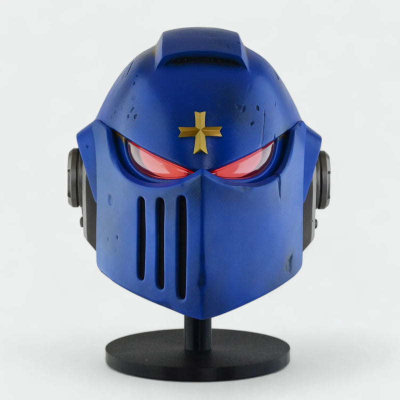 Space Marine Ultramarines MK X Bulwark Helmet