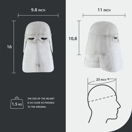 Snowtrooper Helmet - Damaged