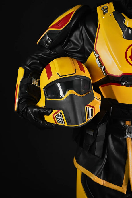 Helldivers 2 Chaosdiver Gold Eagle Cosplay Costume