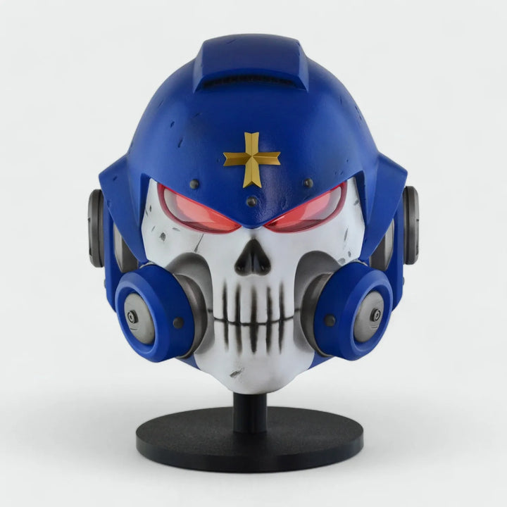 Space Marine Ultramarine Mk X Vanguard Helmet