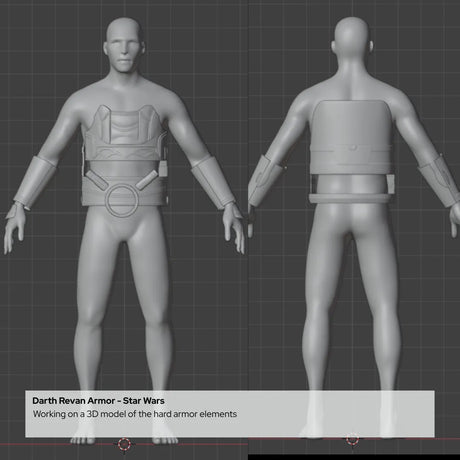 Darth Revan Cosplay Armor Costume - Pre Order