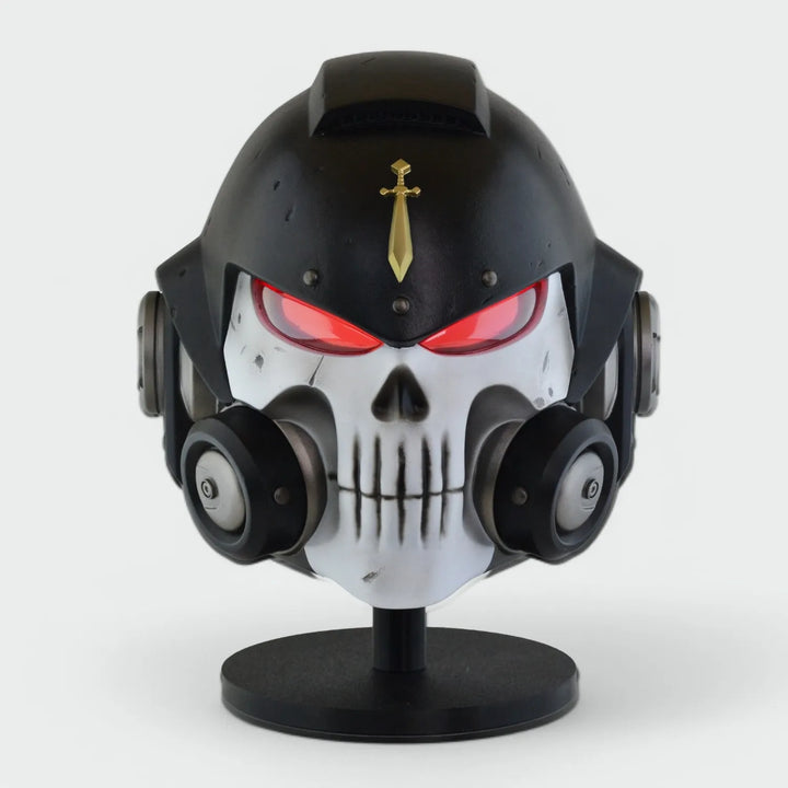 Space Marine Black Templar Mk X Vanguard Helmet