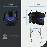 Titanfall 2 Pulse Blade Pilot Helmet - Total Black
