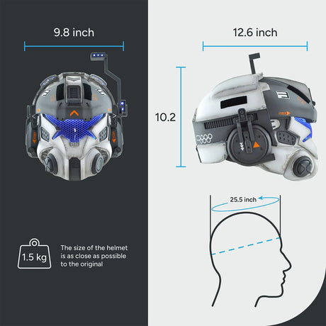 Titanfall IMC Battle Rifle Pilot Helmet