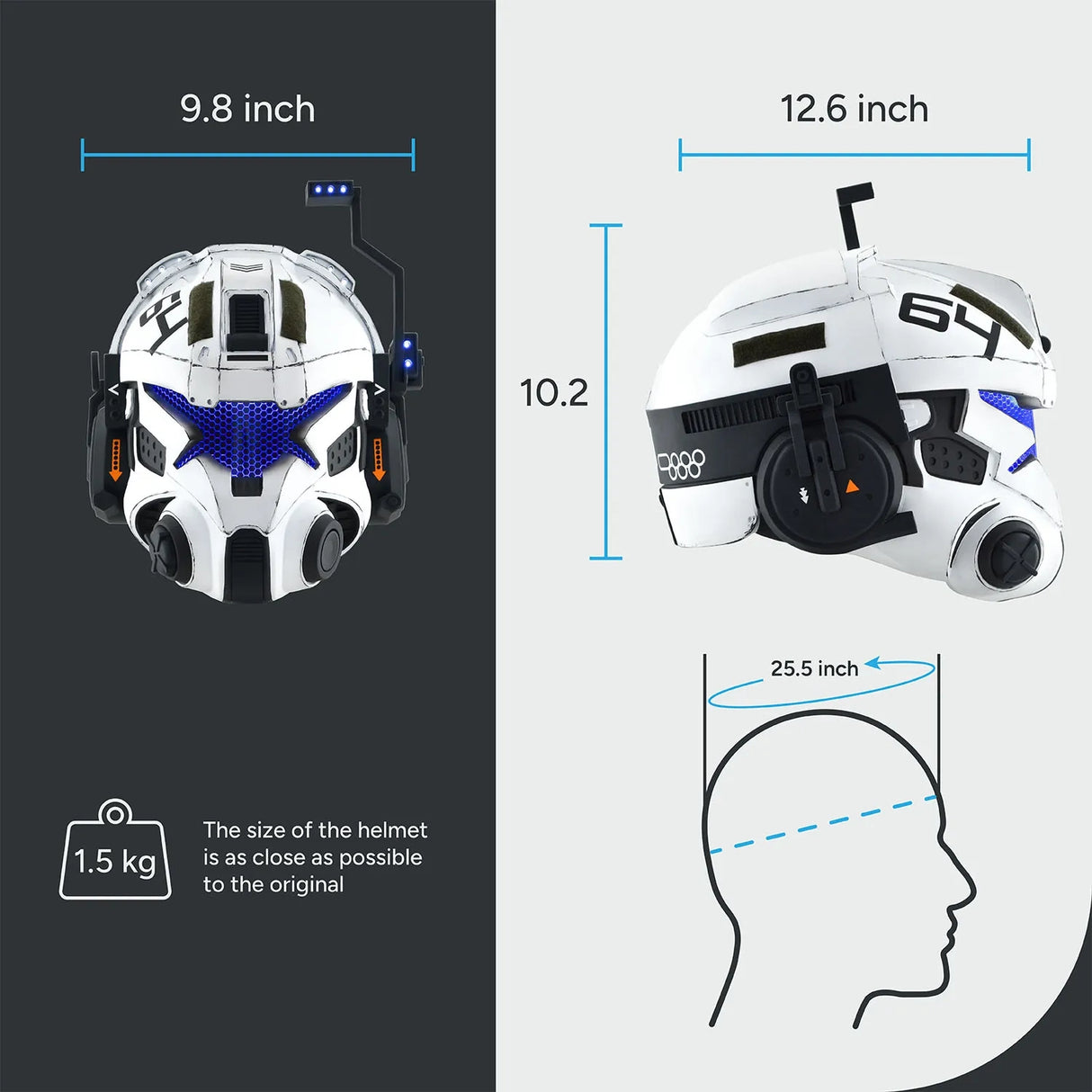 Titanfall Captain Gates Helmet