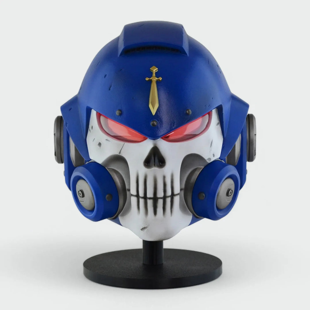 Space Marine Ultramarine Mk X Vanguard Helmet