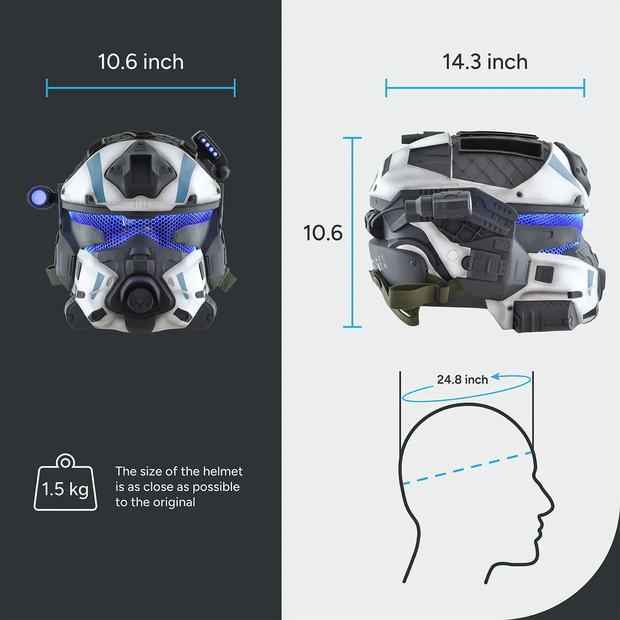 Titanfall 2 Grapple Pilot Helmet