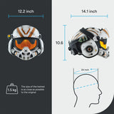 Titanfall 2 Viper Pilot Damage Helmet
