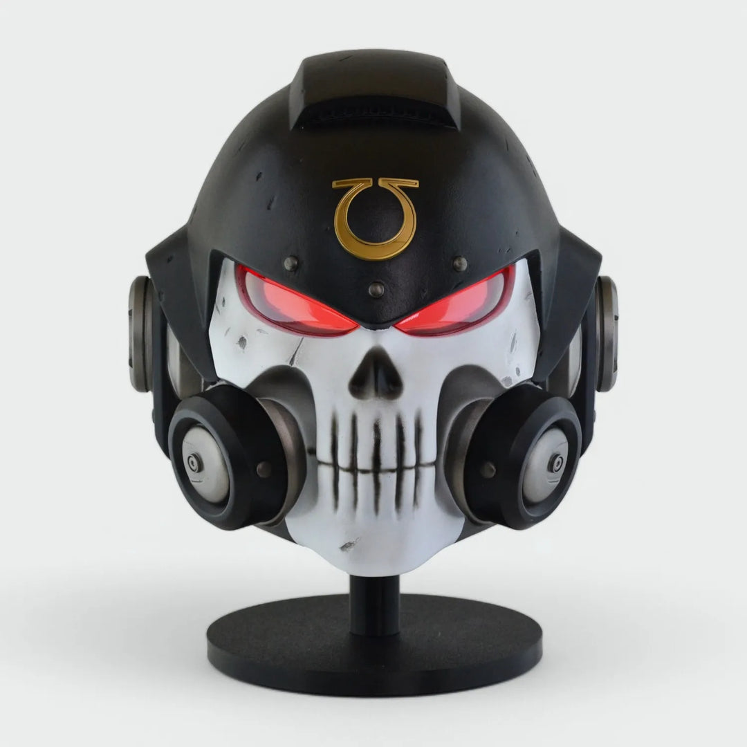 Space Marine Black Templar Mk X Vanguard Helmet